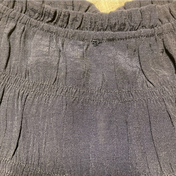 Nanette Lepore sheer navy blue halter top women’s size S - Picture 10 of 10